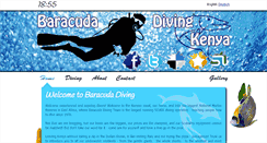Desktop Screenshot of divingbaracuda.com